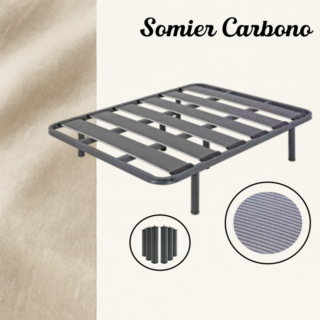 Somier Carbono Deco Lima